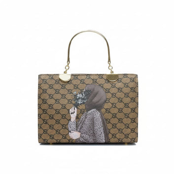 Elegant Monogram Handbag